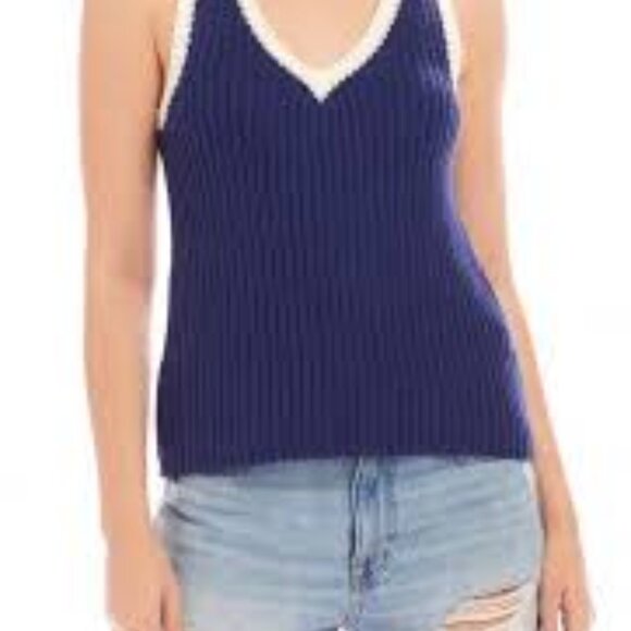 1F89942 Introducing the Nicole Sweater Tank by FIFTEEN TWENTY
